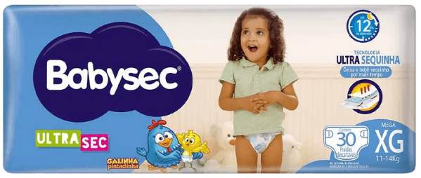 FRALDA BABYSEC MEGA ULTRA XG 6X30