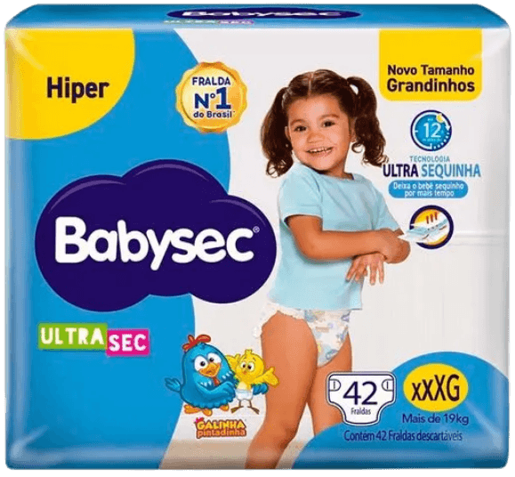 FRALDA BABYSEC HIPER ULTRA XXXG 2X42