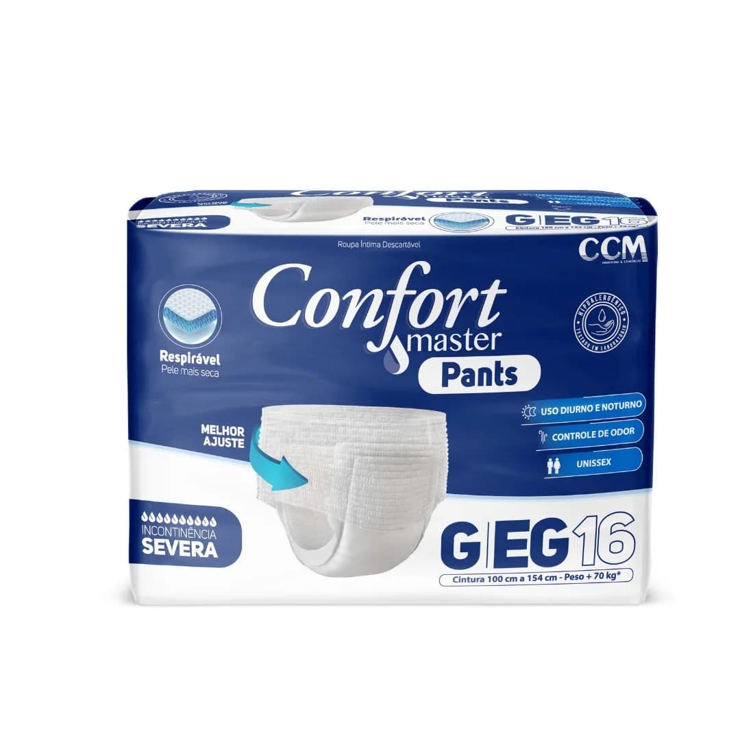 FRALDA CONFORT MASTER PANTS G/XG 4X16