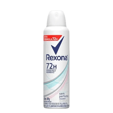 DES REXONA AERO WOMEN SEM PERFUME 150 ML