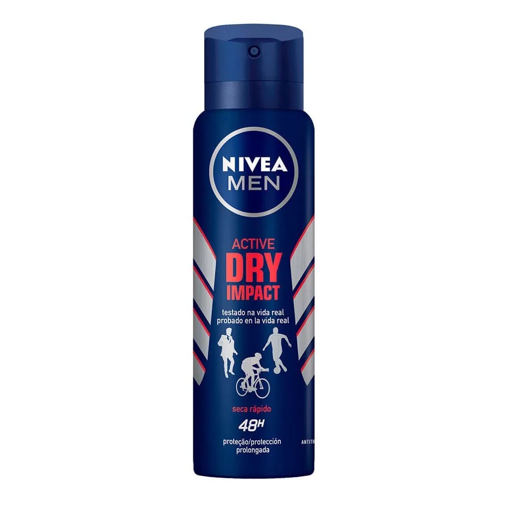 DES. NIVEA AERO MEN DRY IMPACT 48H 150 ML
