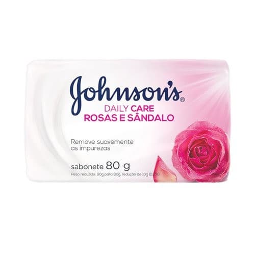 SAB J&J ADULTO ROSAS E SANDALO 80GR