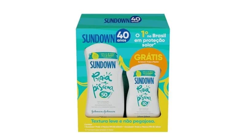 KIT PROT SOLAR SUNDOWN FPS-50 200ML+120 ML 