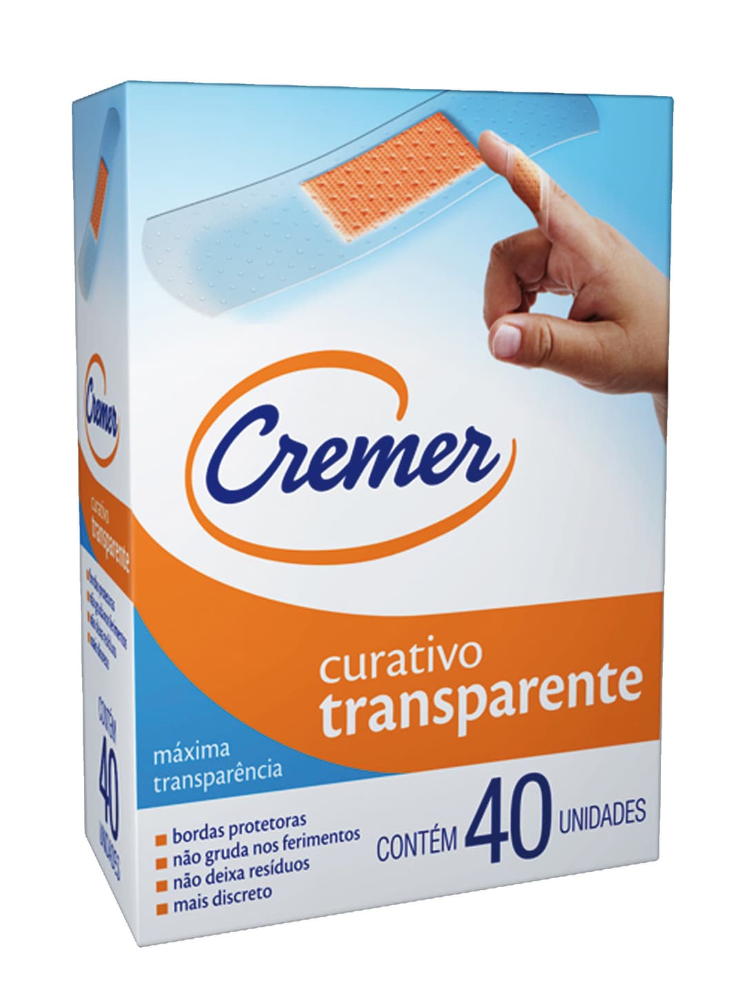 CURATIVOS CREMER CREMERCARE TRANSP 40 UN