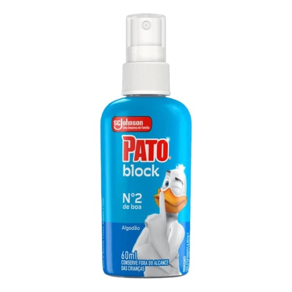 ODORIZADOR PATO BLOCK ALGODAO 60ML