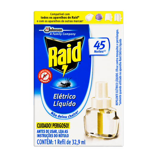 RAID REFIL LIQUIDO 45 NOITES