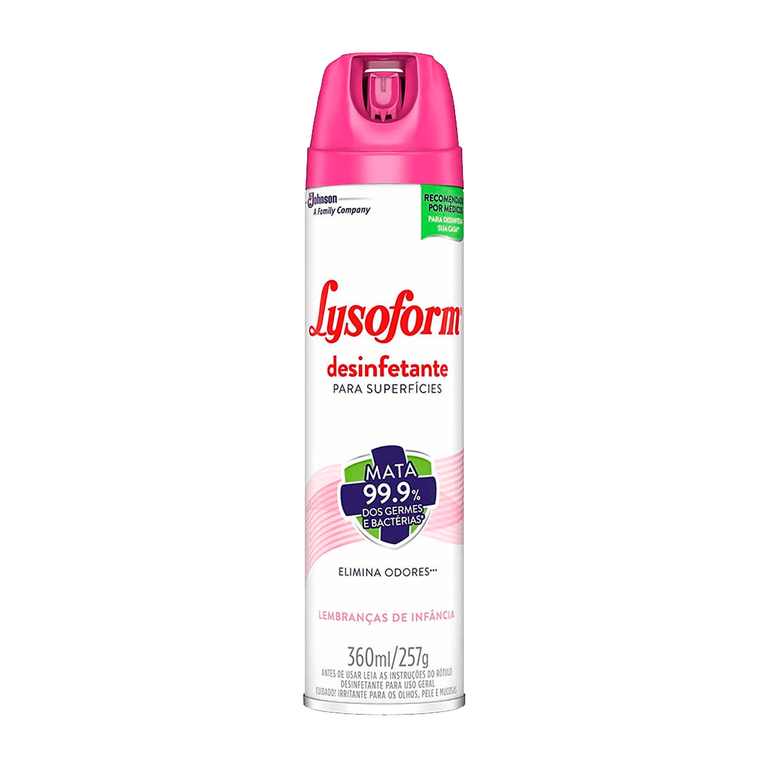 LYSOFORM AEROSSOL LEMB INFANCIA 360ML