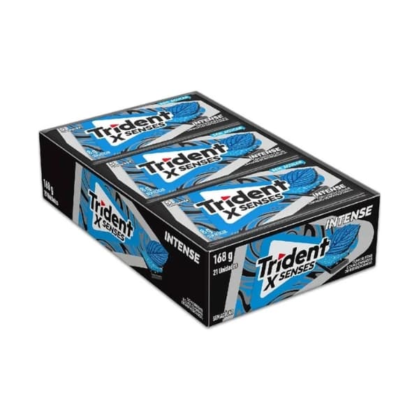 CHICLE ADAMS TRIDENT INTENSE 1X21 UN