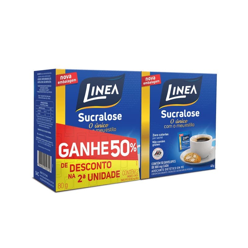 ADOC LINEA  SUCRALOSE  PO 2X50UN