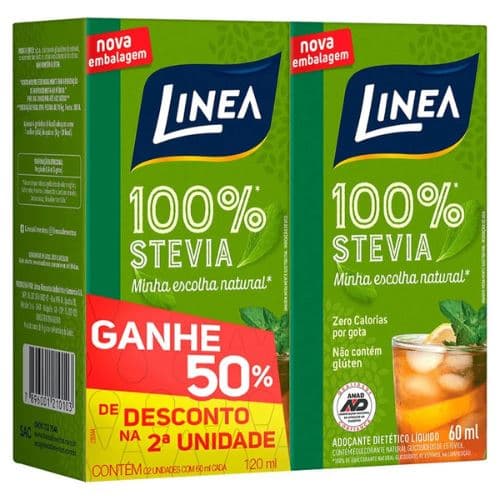 ADOC LINEA STEVIA 2X60ML
