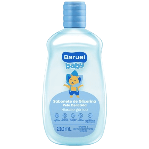 SAB LIQ BARUEL BABY PELE DELICADA 210ML