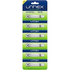 CORTADOR DE UNHA PES UNHEX BLISTER C/6 UN