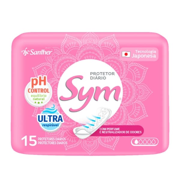 PROTETOR DIARIO SYM C/PERF 15UN