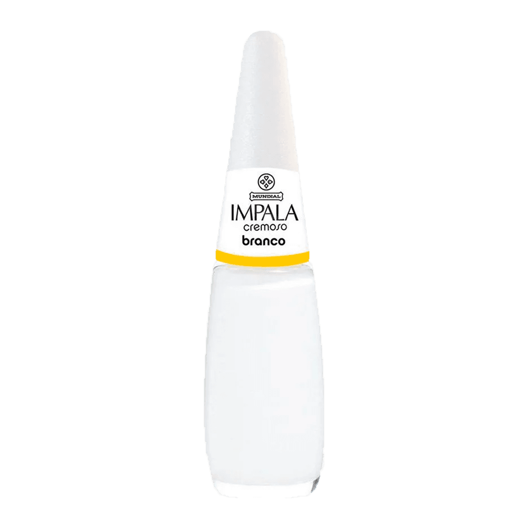 ESMALTE IMPALA SUA MODA BRANCO CREMOSO REF 608