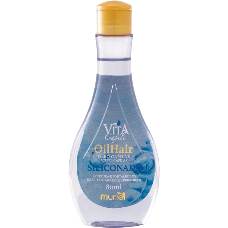 OLEO CAP MURIEL VITA CAPILI SILICONADO 80ML