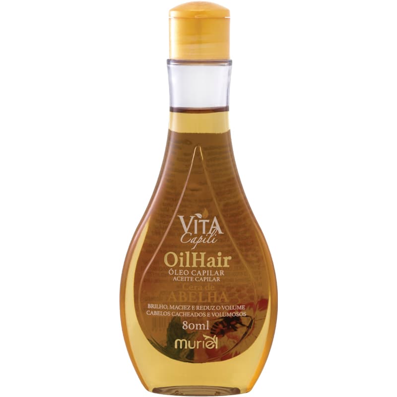 OLEO CAP MURIEL VITA CAPILI CERA DE ABELHA 80ML