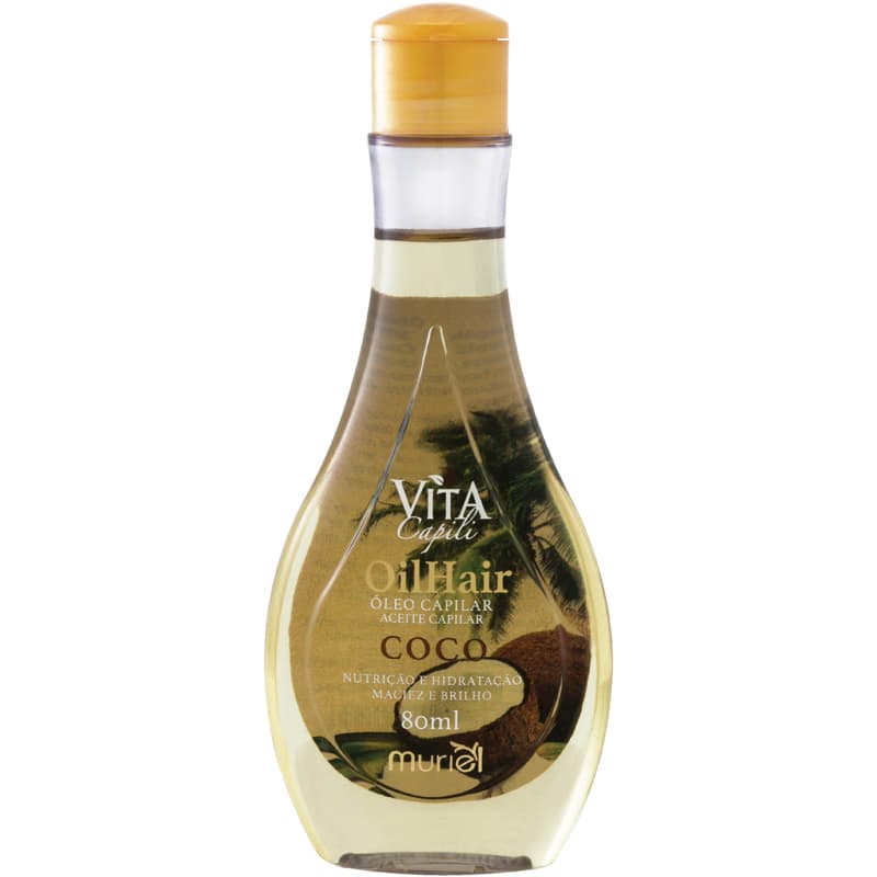 OLEO CAP MURIEL VITA CAPILI COCO 80ML