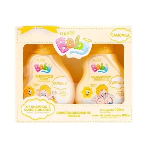 KIT SH 100ML+COND 100ML MURIEL BABY CAMOMILA