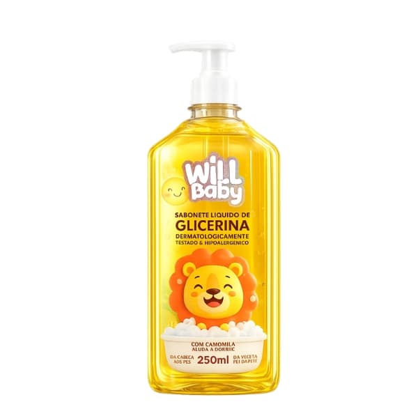 SAB LIQ GLICERINADO WILL BABY 250ML