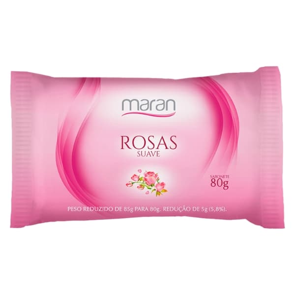 SAB MARAN SUAVE ROSAS 80GR