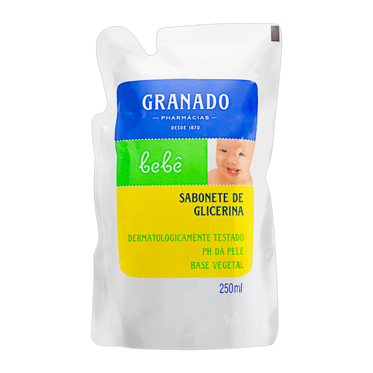 REFIL GRANADO SAB BEBE GLICERINADO 250 ML