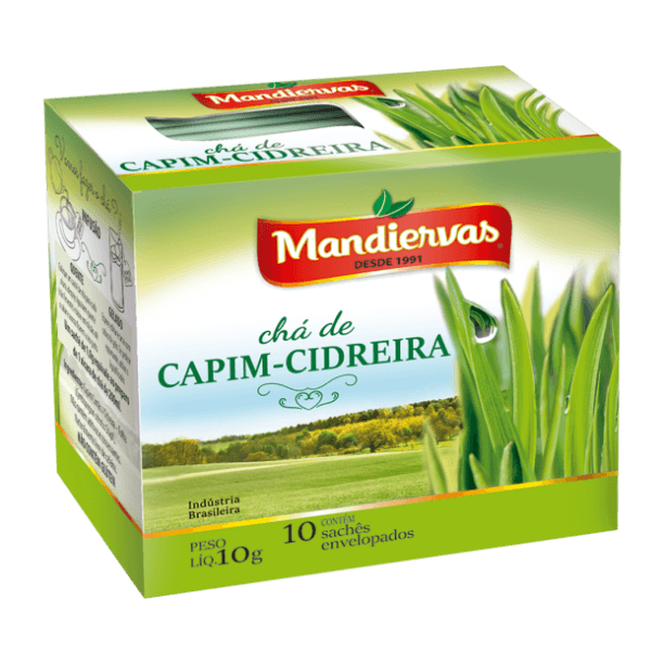 CHA MANDIERVAS CAPIM CIDREIRA 10GR