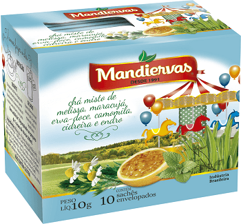 CHA MANDIERVAS MISTO INFANTIL 10GR