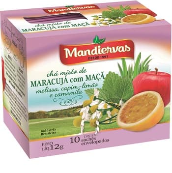 CHA MANDIERVAS MARACUJA COM MACA 12GR