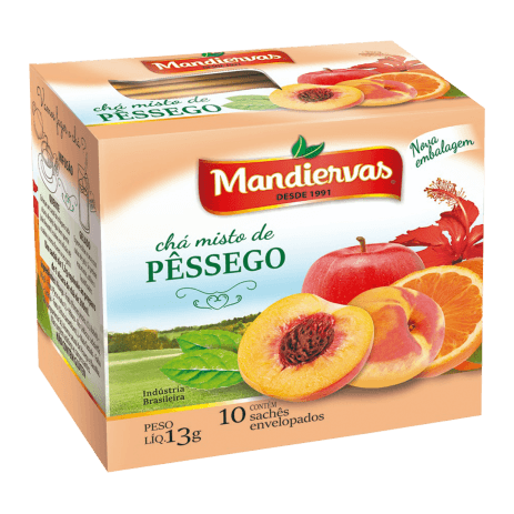 CHA MANDIERVAS PESSEGO 13GR