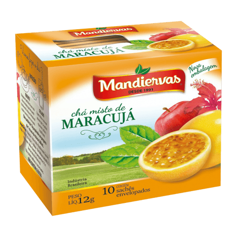 CHA MANDIERVAS MARACUJA 12GR
