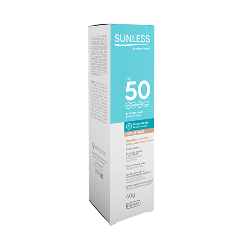 PROT SOLAR SUNLESS FACIAL TS CLARO FPS-50 60GR