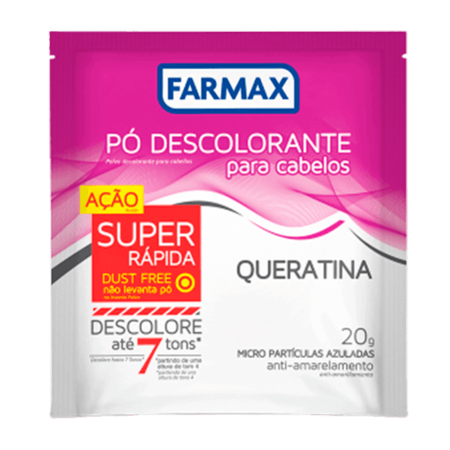 PO DESC FARMAX P/CABELO QUERATINA 20GR
