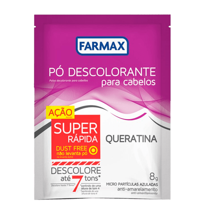 PO DESC FARMAX P/ CABELO QUERATINA 8GR