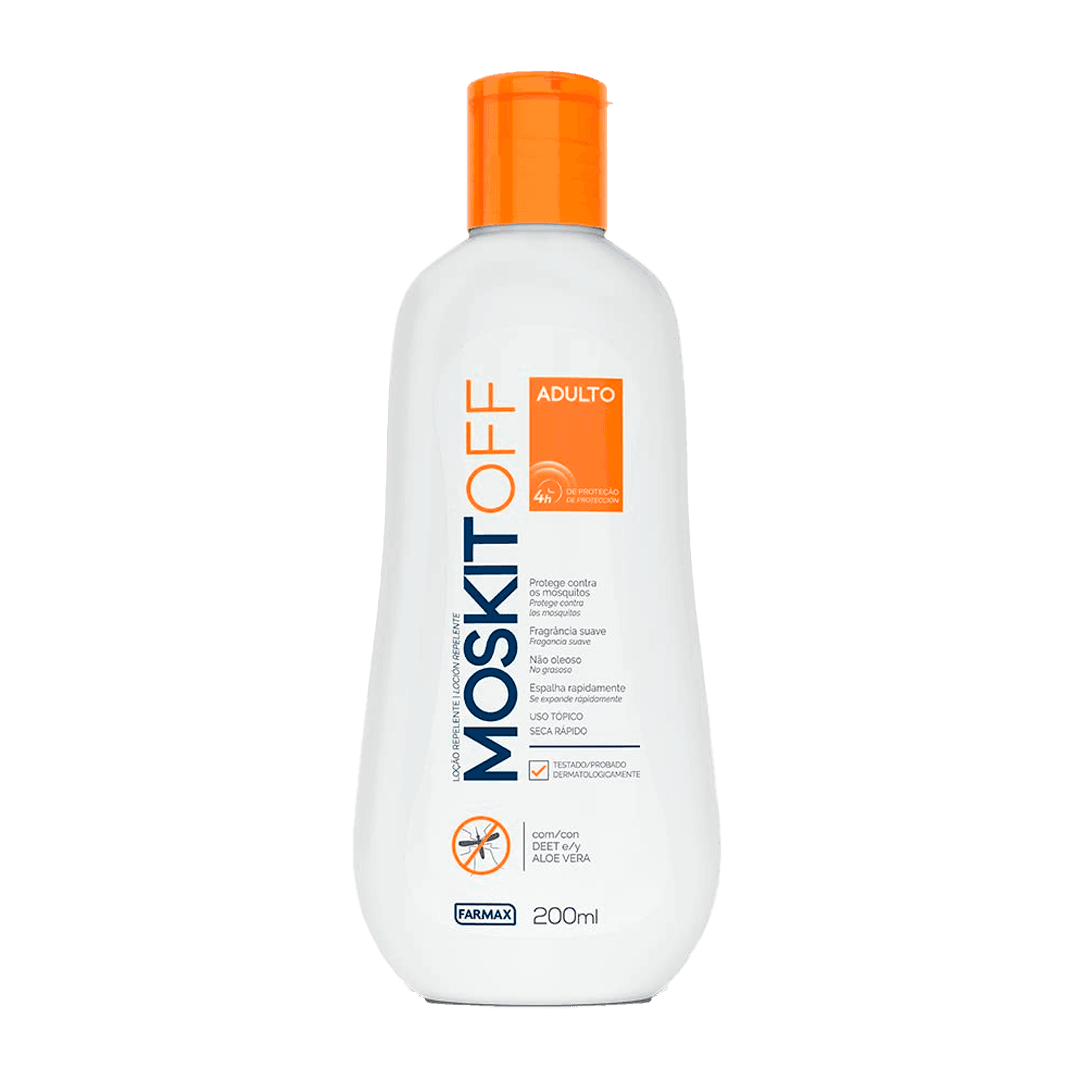 REPEL MOSKITOFF LOCAO ALOE VERA 200ML