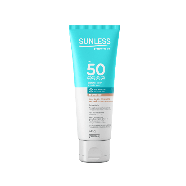 PROT SOLAR SUNLESS FACIAL TS  MEDIO FPS-50 60GR