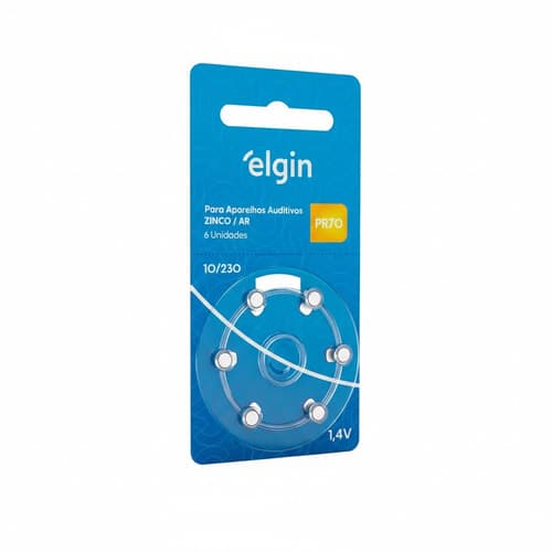 BATERIA ELGIN AUDITIVA 1,4V 10 230 PR70 