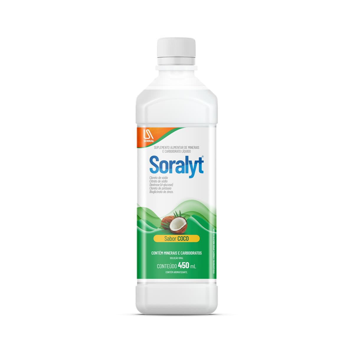 SORALYT SABOR COCO 450 ML