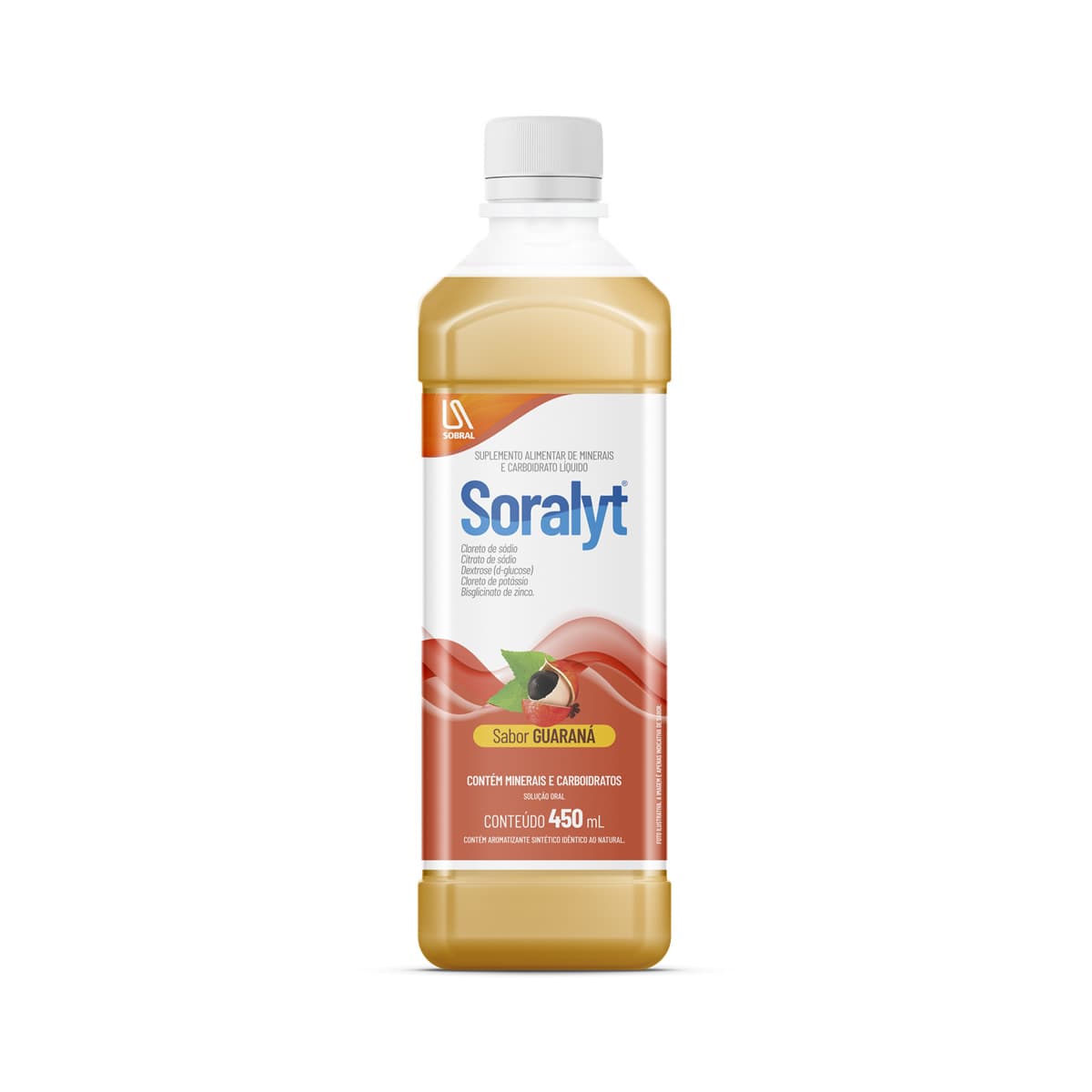 SORALYT SABOR GUARANA 450 ML