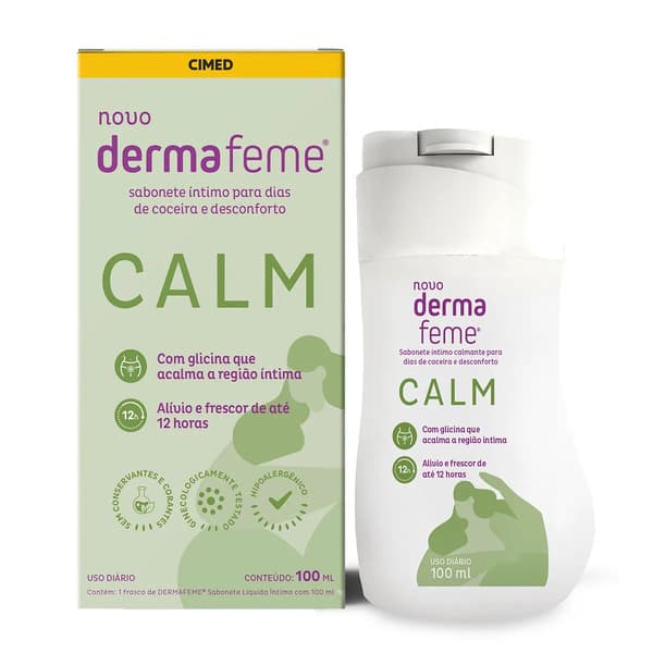 SAB LIQ INTIMO DERMAFEME CALM 100ML
