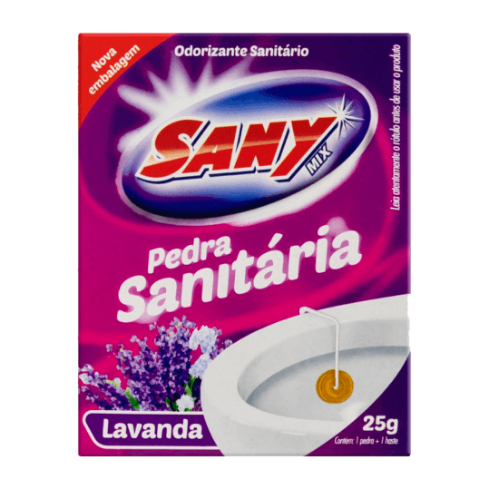 PEDRA SANITARIA SANY  LAVANDA  25G