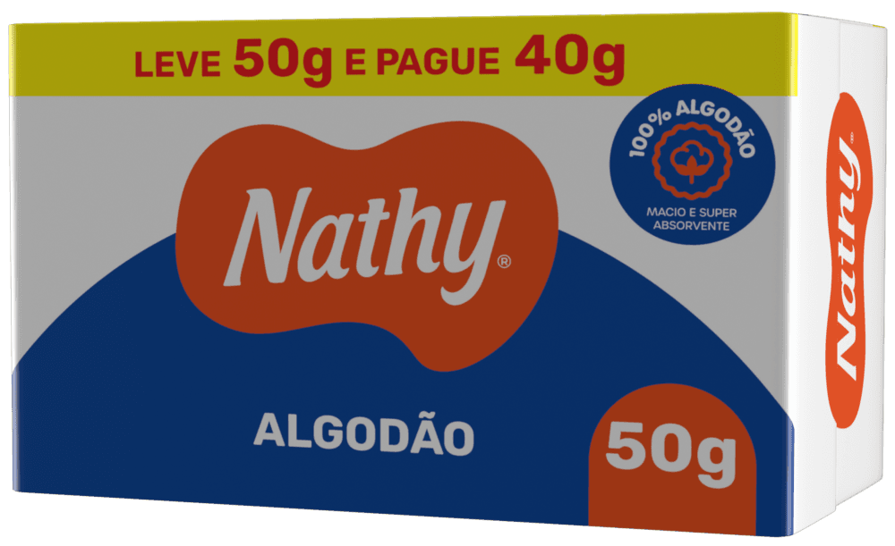 ALGODAO NATHY CAIXA 50GR