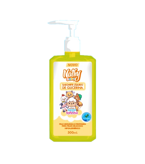 SAB LIQ TURMA DA FOFINHA NATHYBABY GLICERINA 500ML