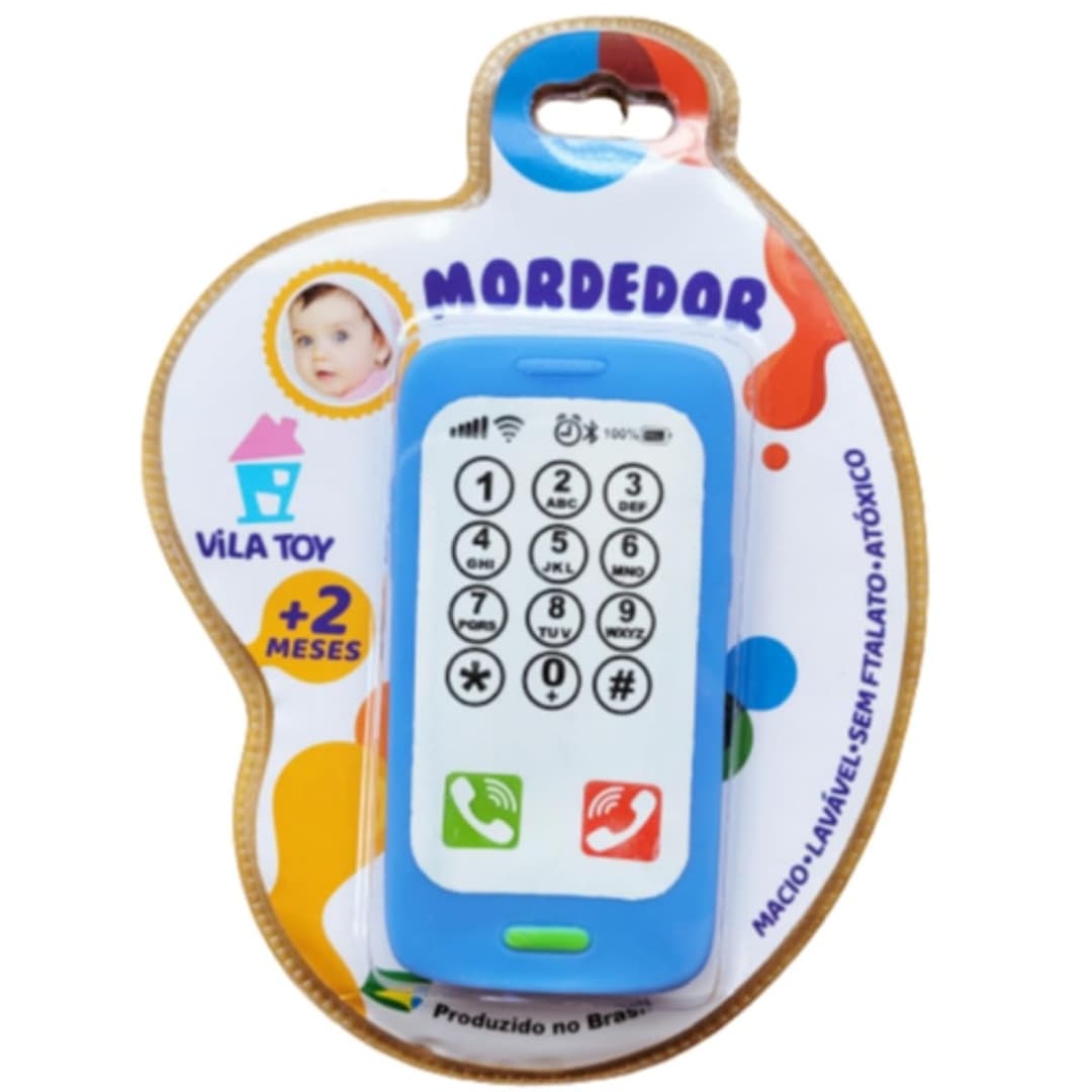 MORDEDOR VILA TOY SMARTPHONE AZUL REF 59