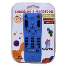 CHOCALHO VILA TOY CONTROLE AZUL REF 13