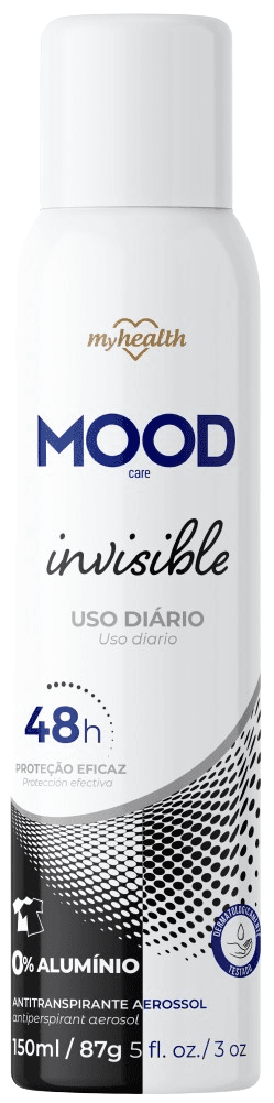 DES. MOOD AERO 48H UNISSEX INVISIBLE 150ML