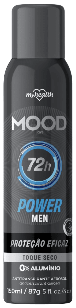 DES. MOOD AERO 72H MEN POWER 150ML