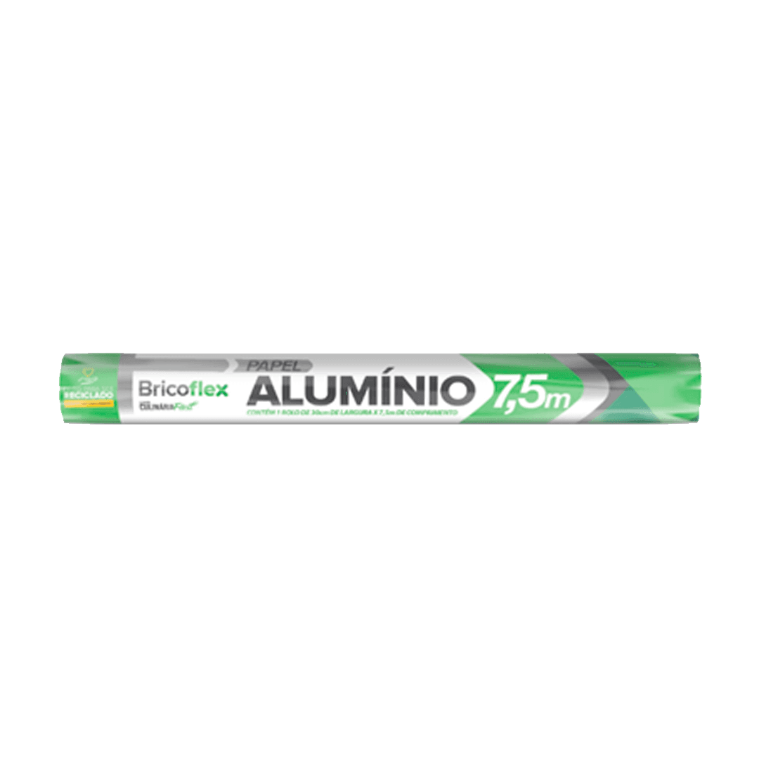 PAPEL ALUMINIO BRICOFLEX 30CMX7,5M