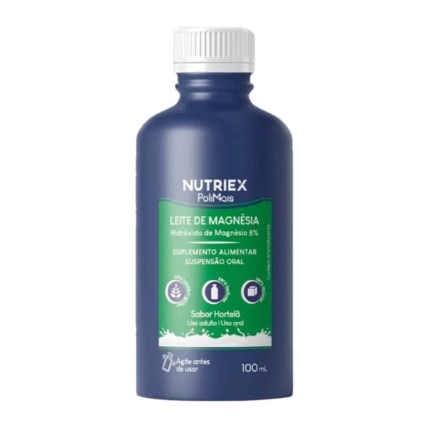 POLIMAIS LEITE DE MAGNESIA HORTELA 100ML