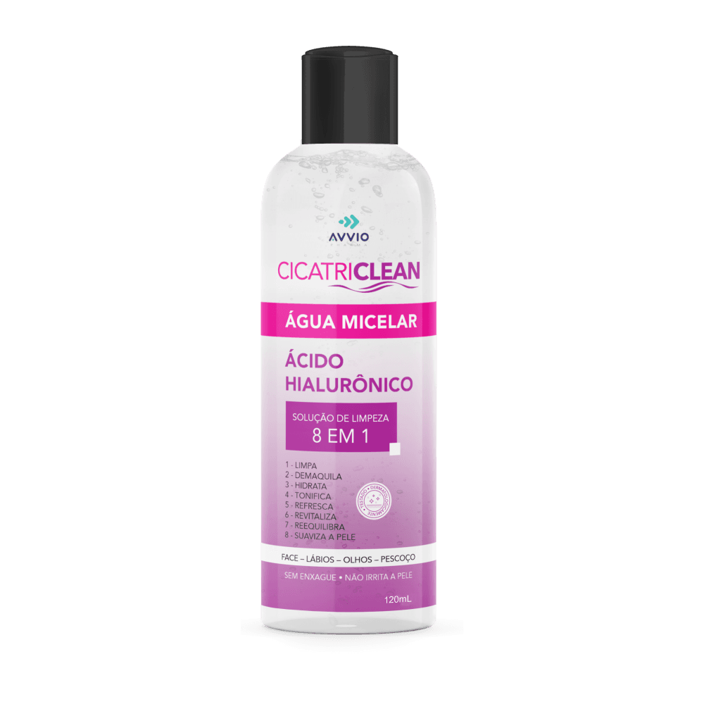 AGUA MICELAR AVVIO 8 EM 1 120ML