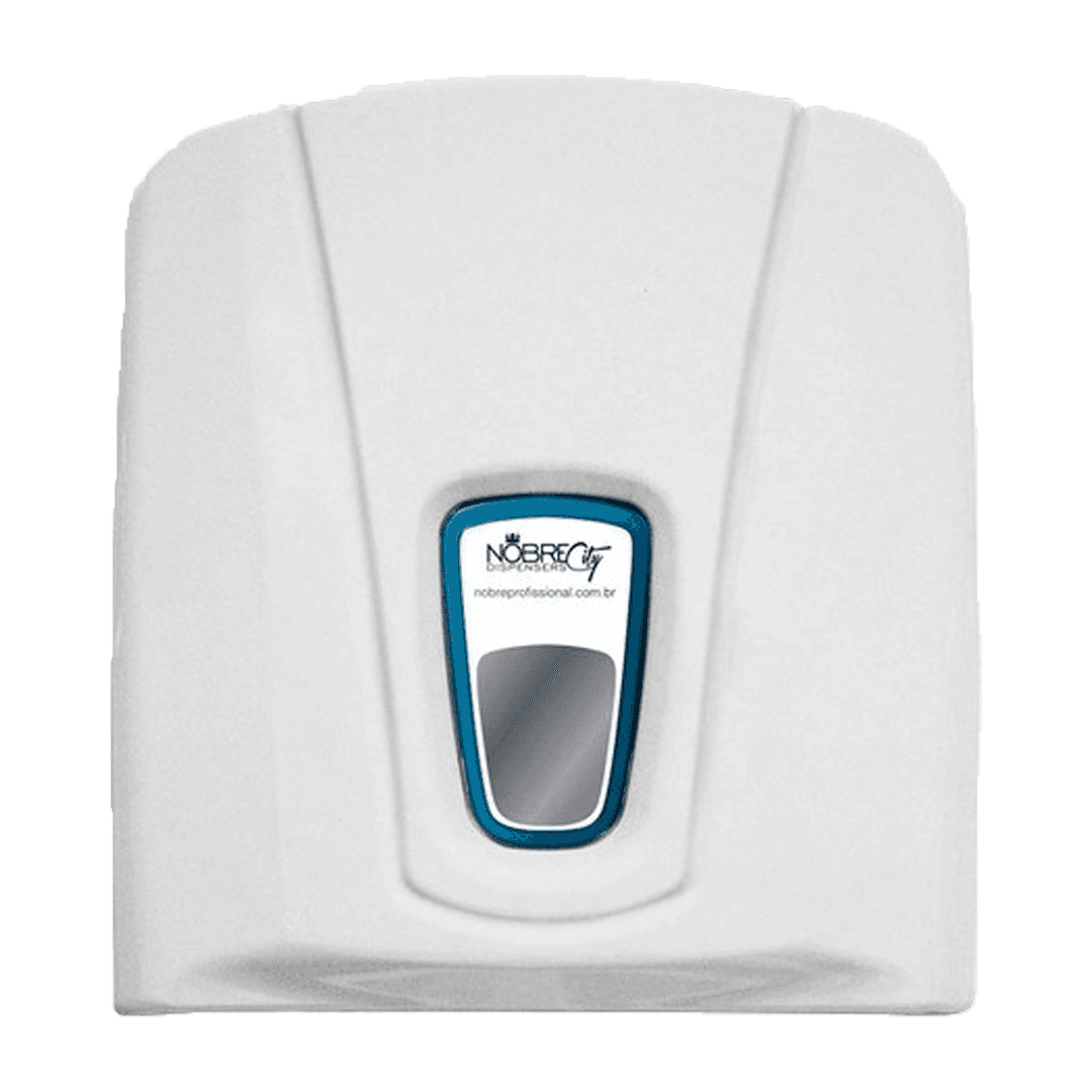 DISPENSER PAPEL TOALHA NOBRE 3D BRANCO CITY